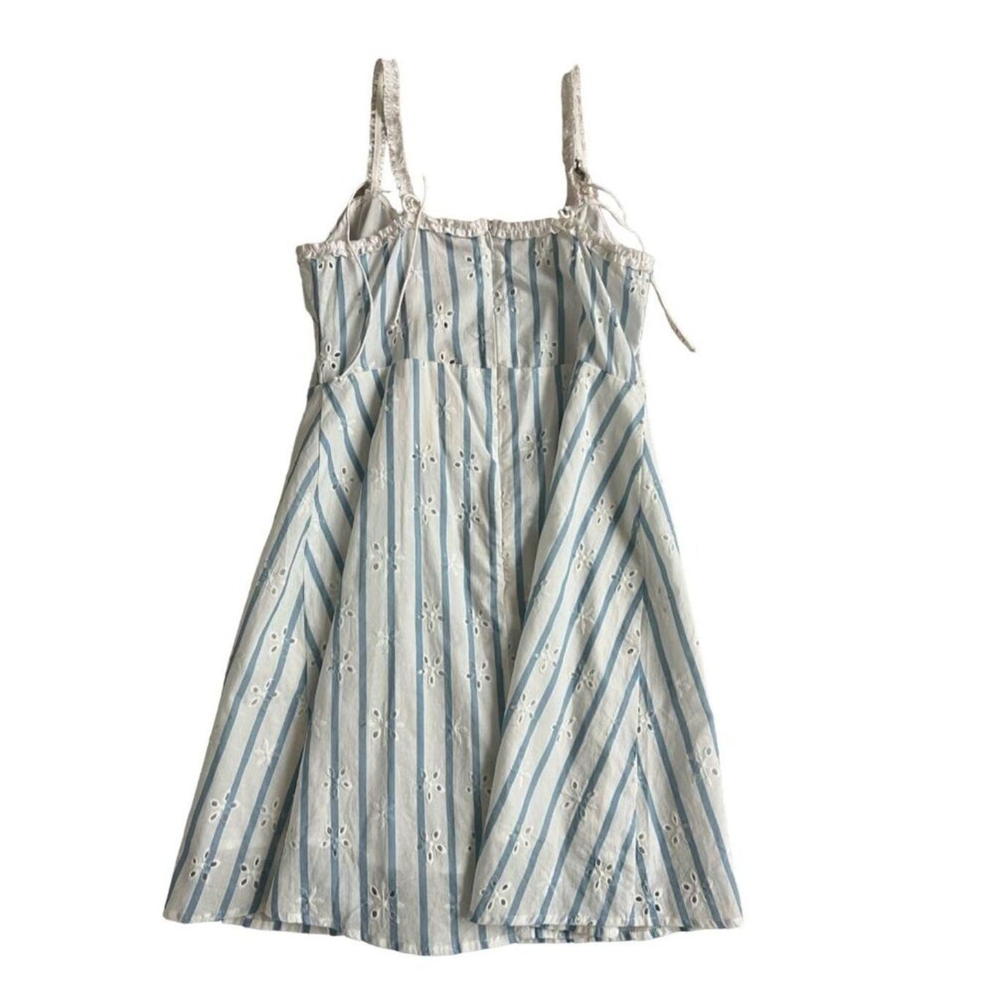 NWT For Love And Lemons Picnic Eyelet Mini Dress Size Large