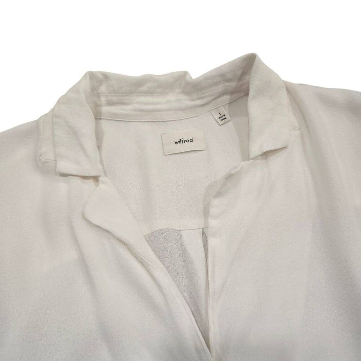 Aritzia Wilfred Tulum Top Size Small