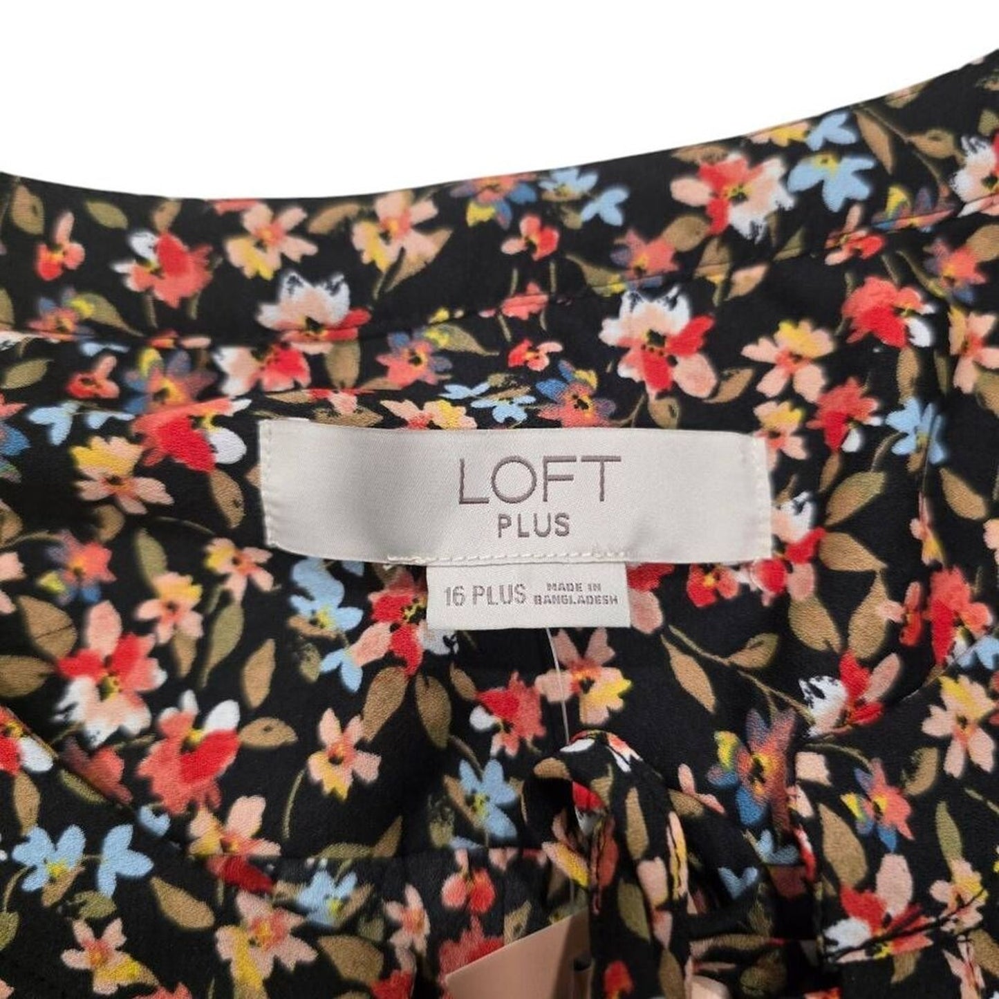 SIZE 16 | Ann Taylor Floral Blouse