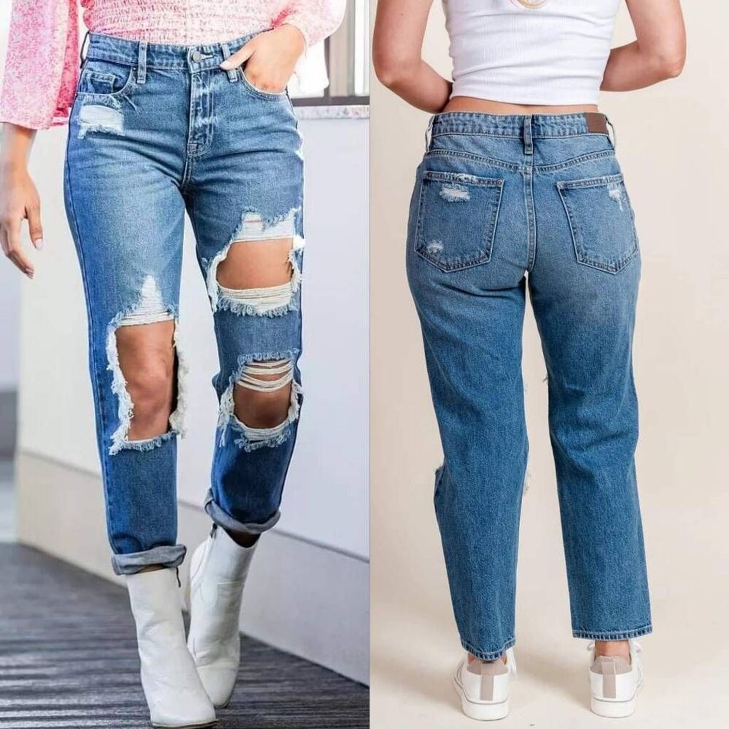 Hidden Boyfriend Jeans Size 30