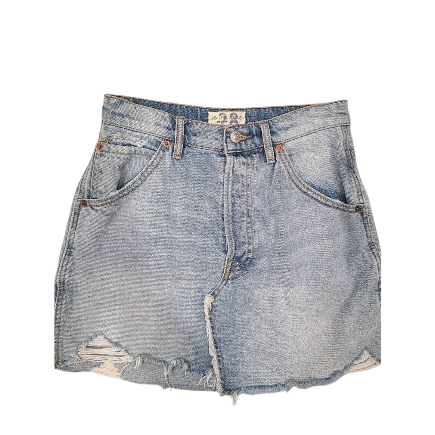 SIZE 28 | We the Free Brea Cutoff Skirt