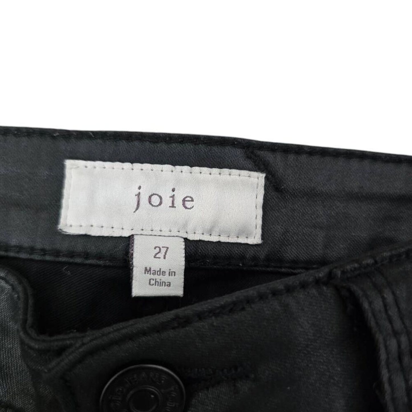 Joie Coated Skinny Jeans Size 27