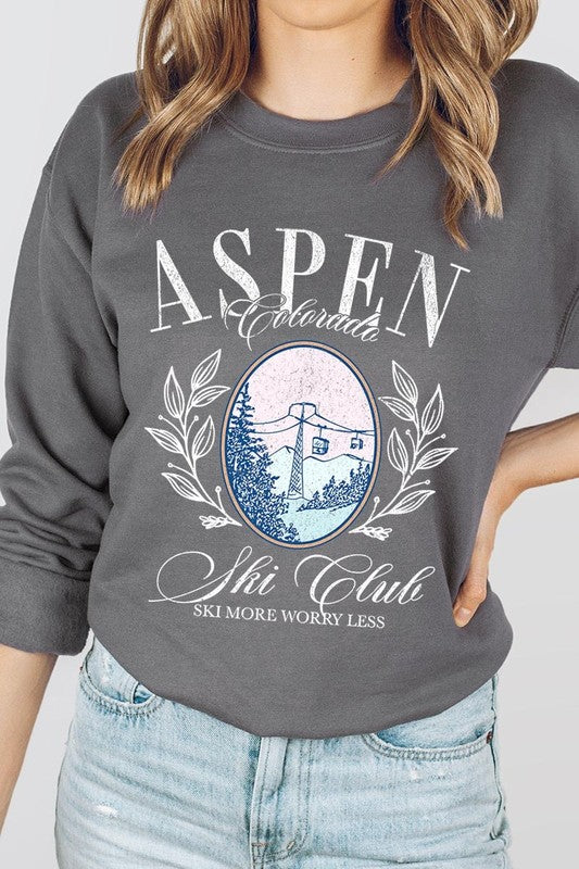 Aspen Ski Club Graphic Sweatshirt