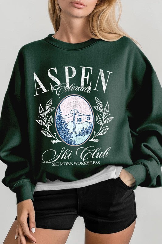 Aspen Ski Club Graphic Sweatshirt