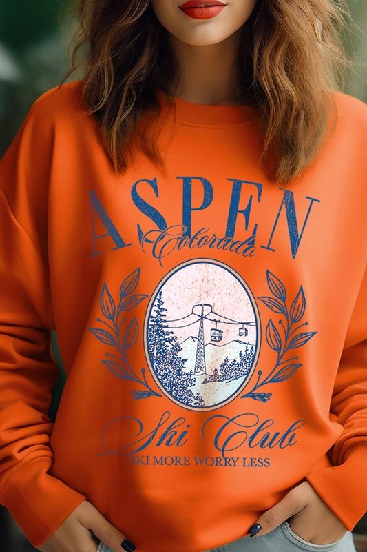 Aspen Ski Club Graphic Sweatshirt