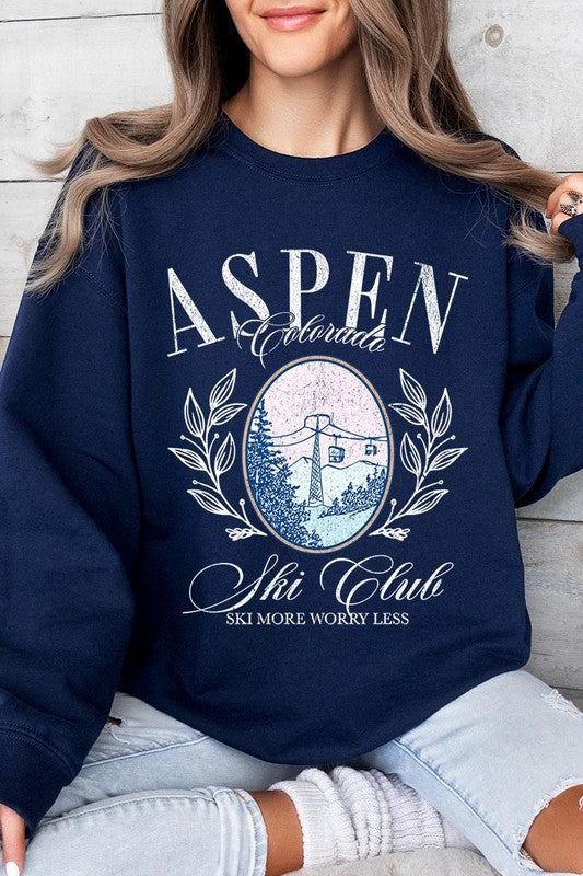Aspen Ski Club Graphic Sweatshirt