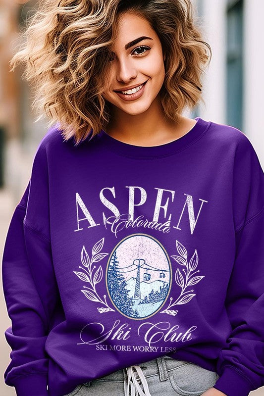 Aspen Ski Club Graphic Sweatshirt