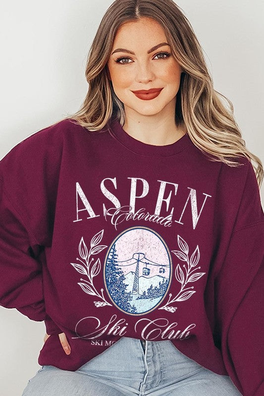 Aspen Ski Club Graphic Sweatshirt