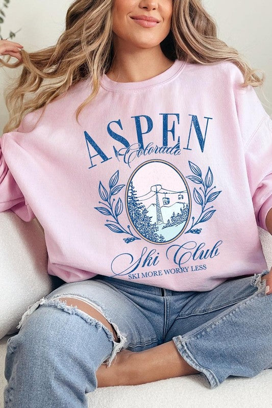 Aspen Ski Club Graphic Sweatshirt
