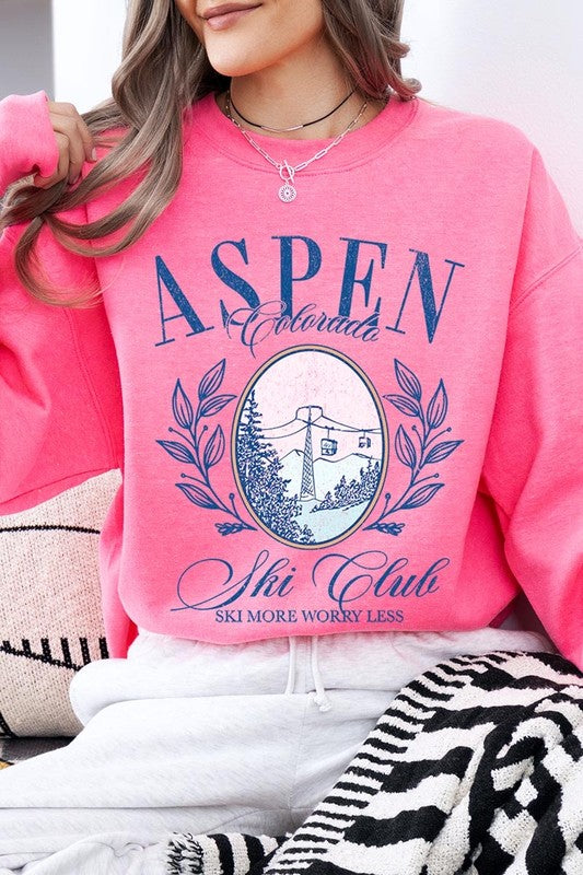 Aspen Ski Club Graphic Sweatshirt