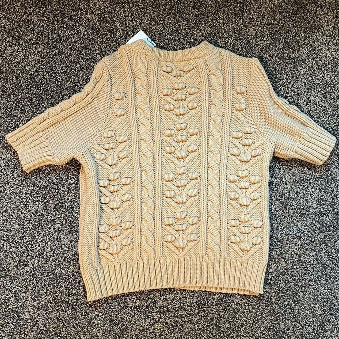 NWT Zara Cable Knit Sweater Size Medium