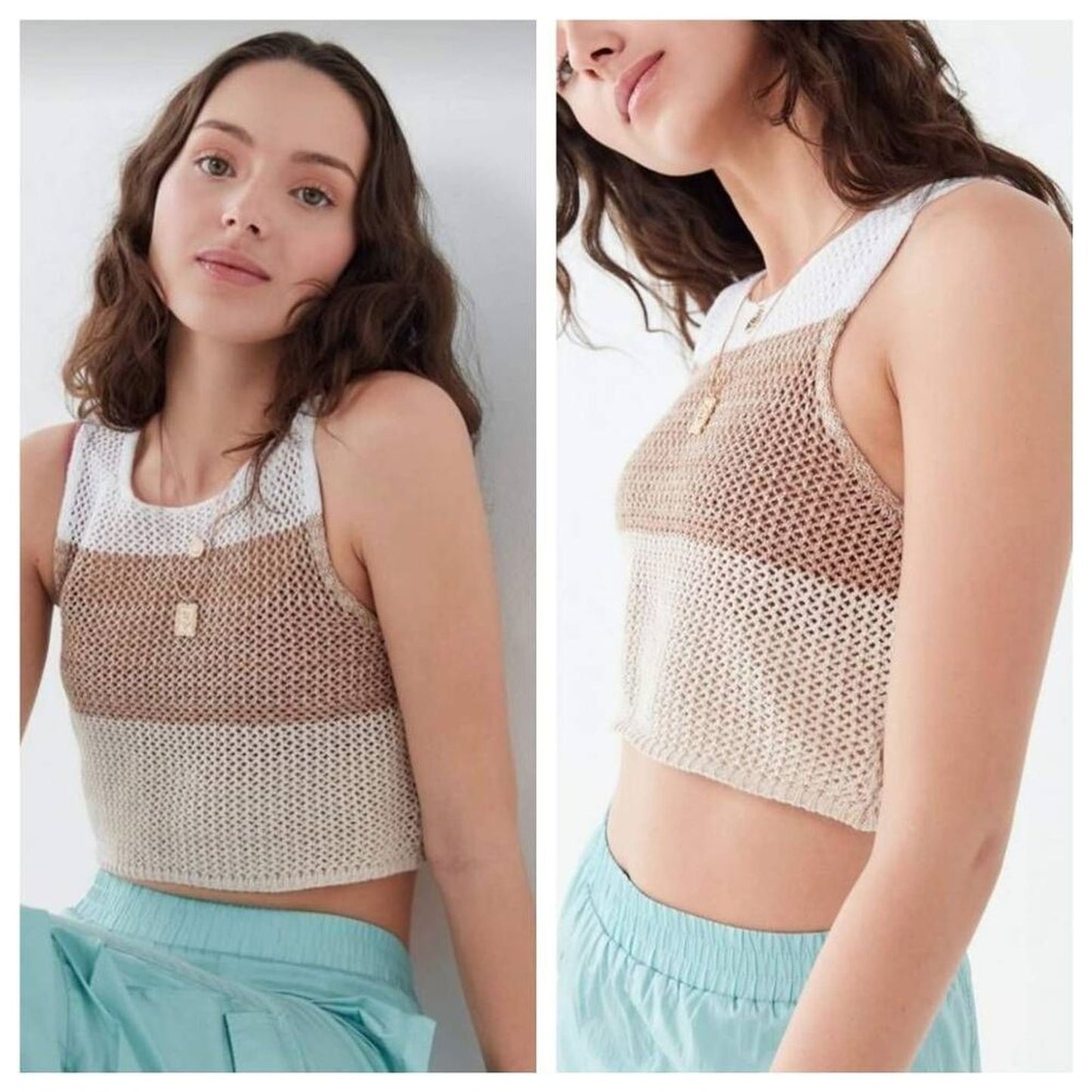 Urban Outfitters Sweater Crop Tank Size Small