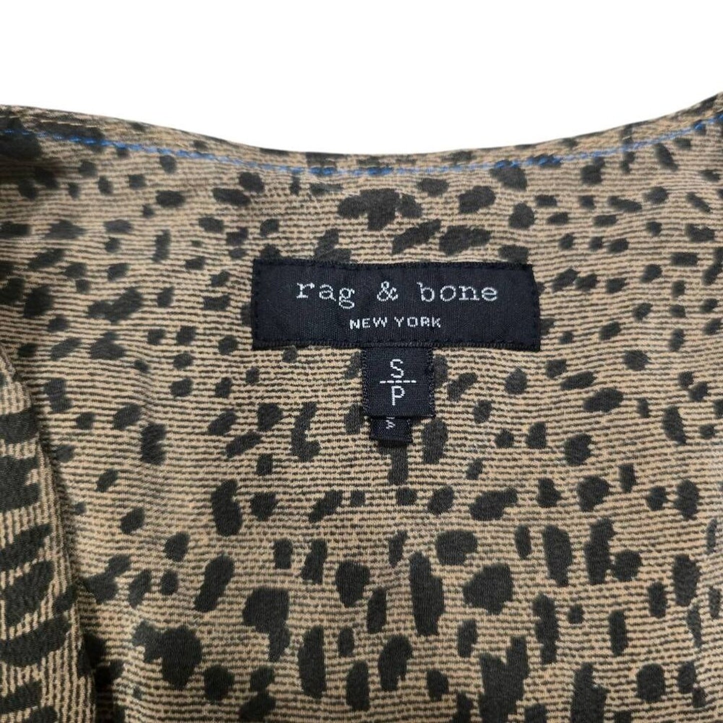 SIZE SMALL | Rag & Bone Silk Top