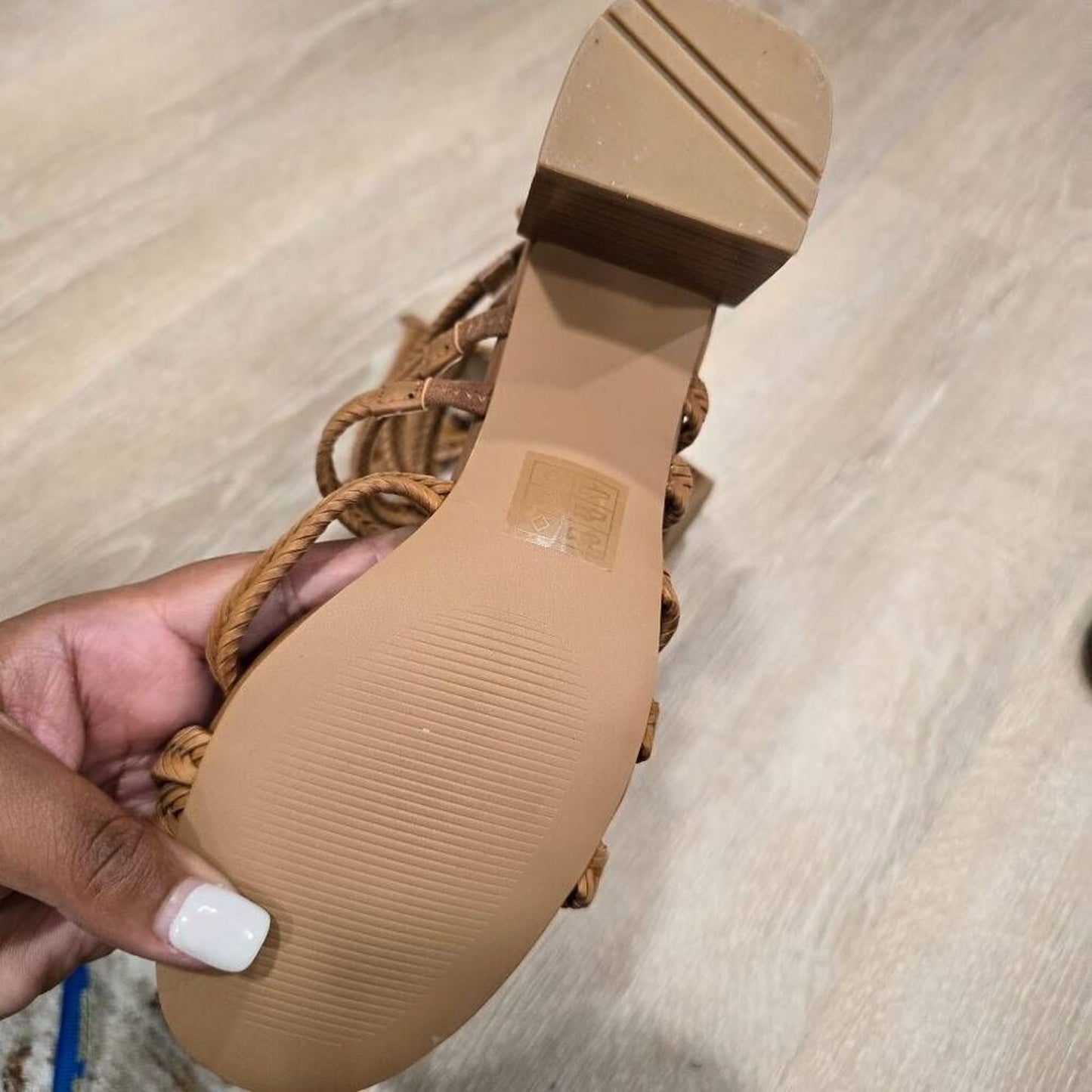 Market & Spruce Strappy Sandals Size 8