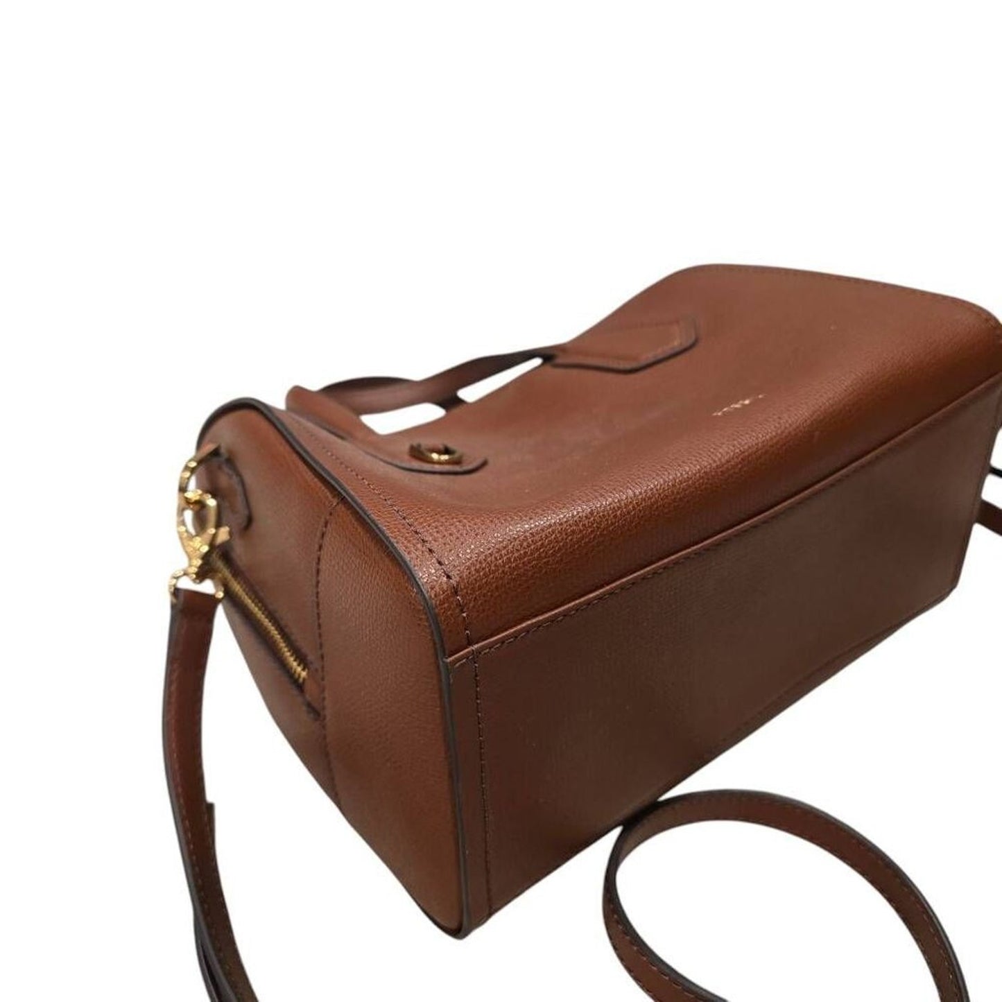 Fossil Wren Satchel Women's Medium Brown Leather