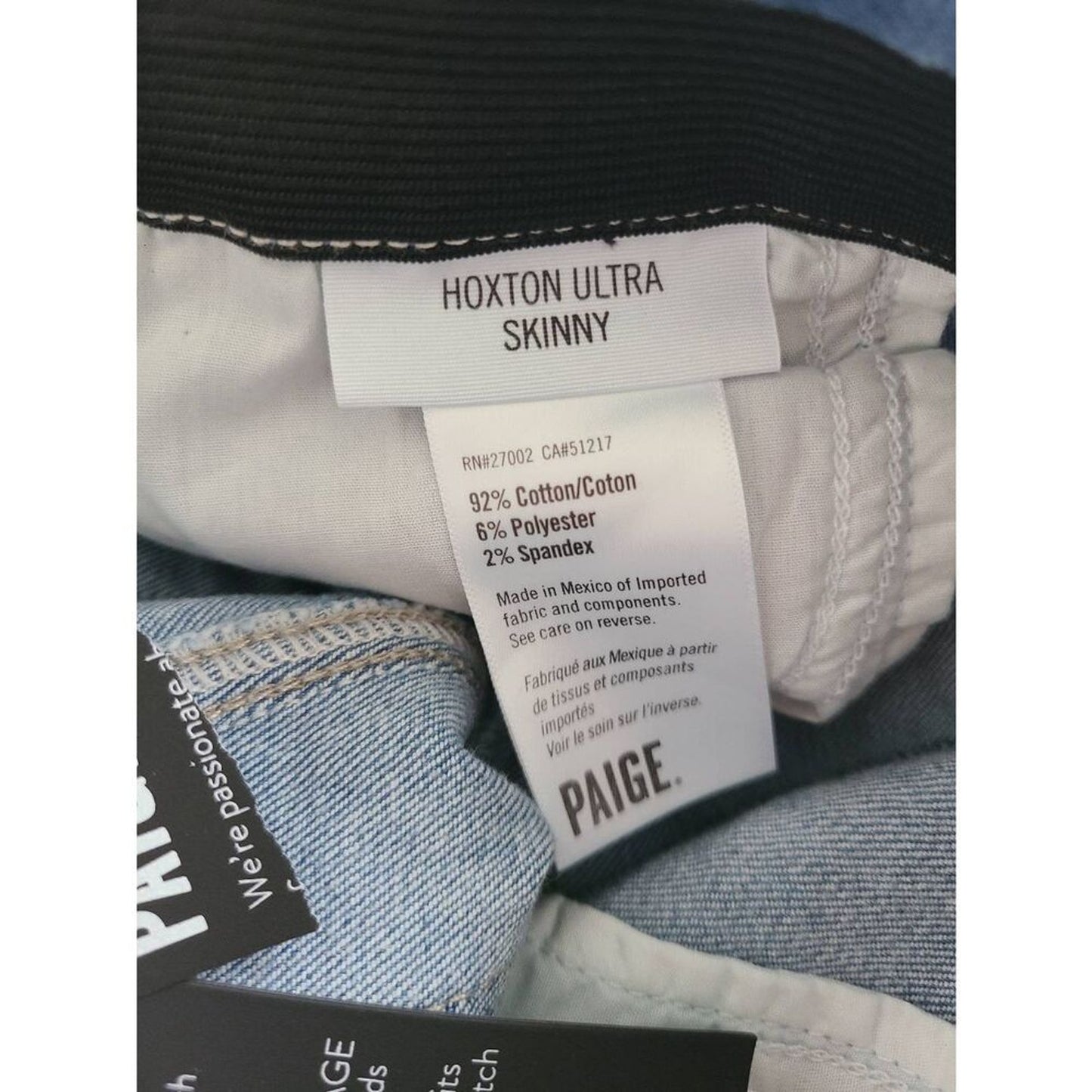 Size 23 | Paige Hoxton High Rise Ultra Skinny Jeans