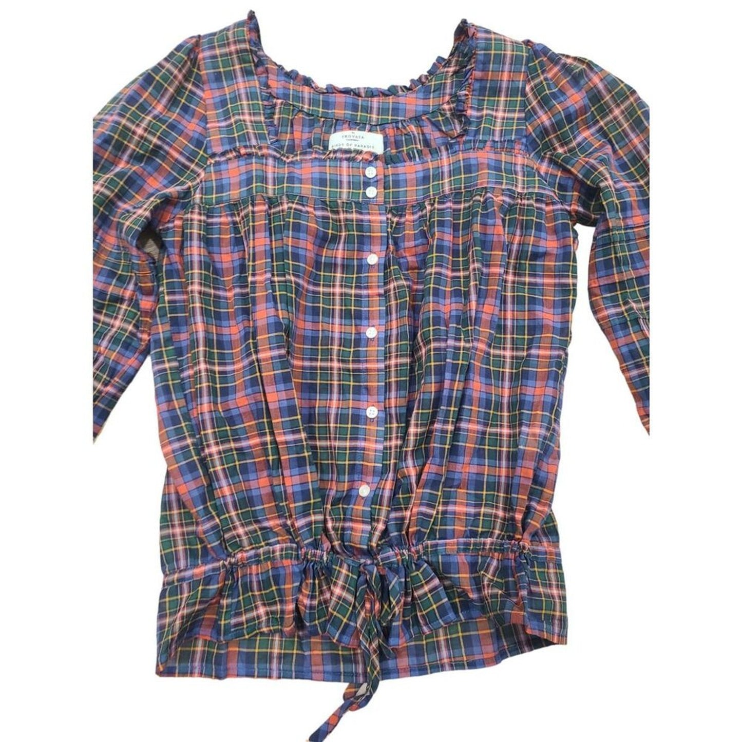 SIZE SMALL | Birds of Paradis Trovata Euince Blouse