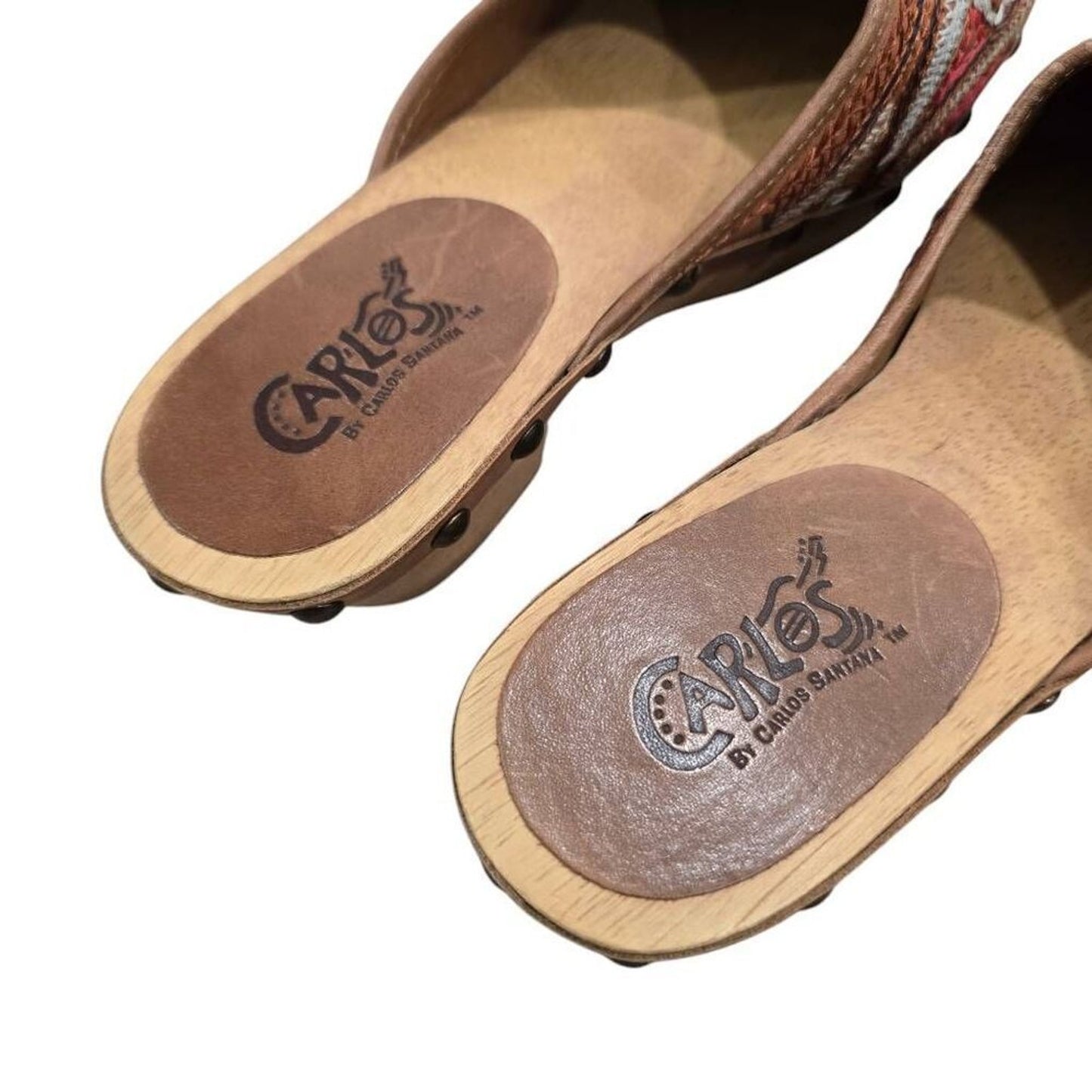 Carlos Santana Tribe Clogs Size 6