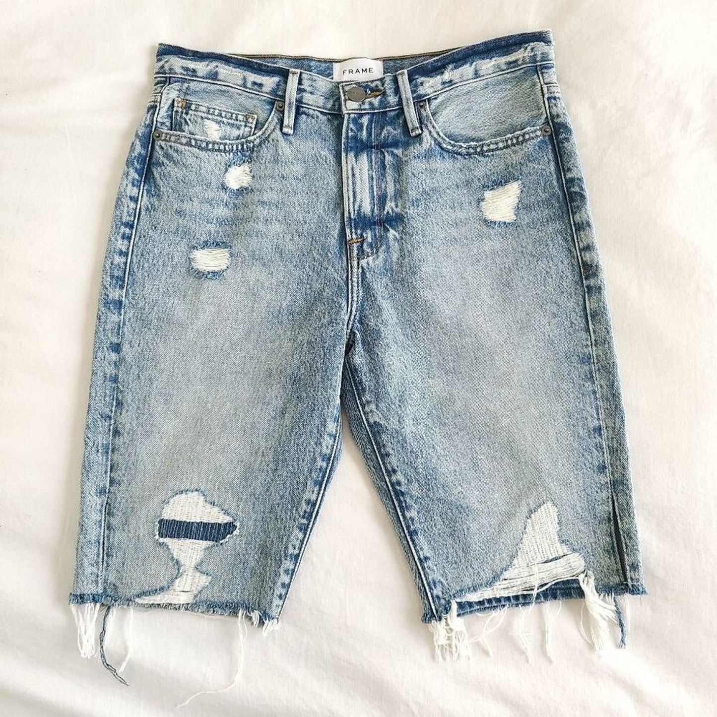 Frame Le Beau Bermuda Shorts Size 25