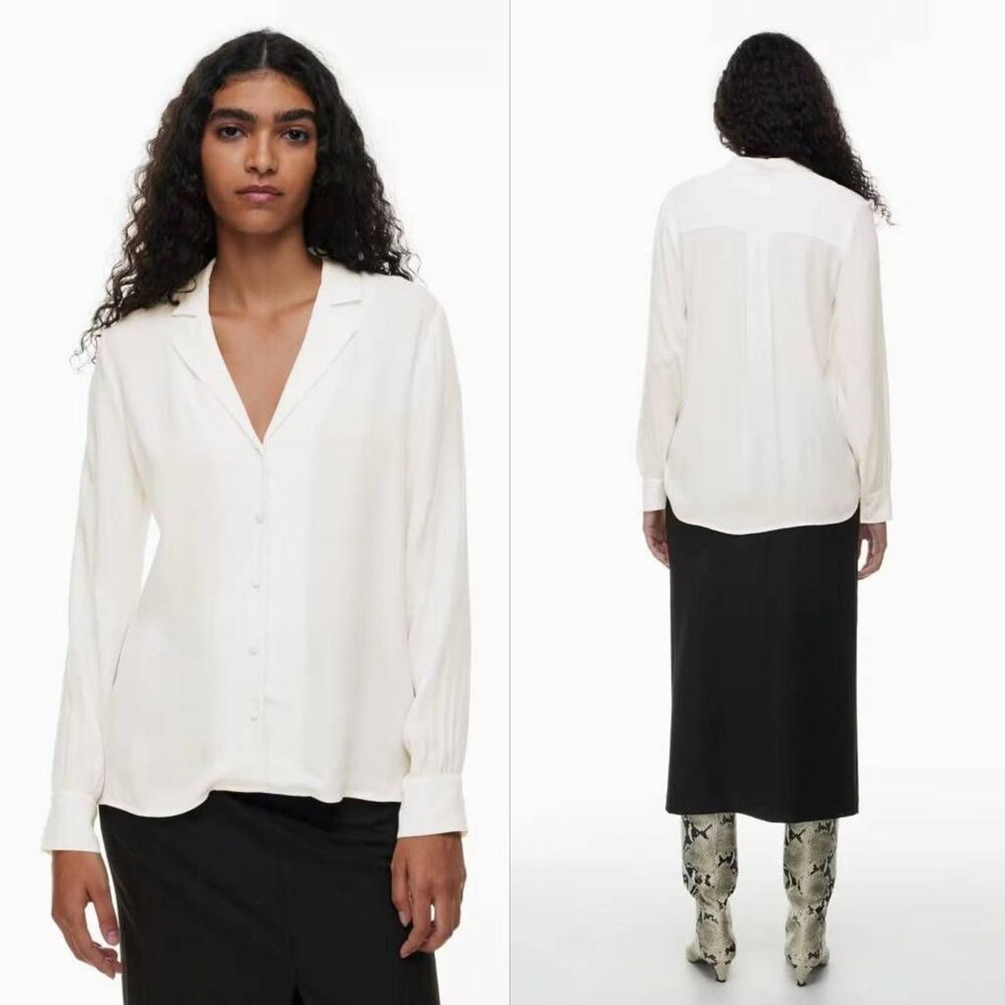 Aritzia Wilfred Tulum Top Size Small