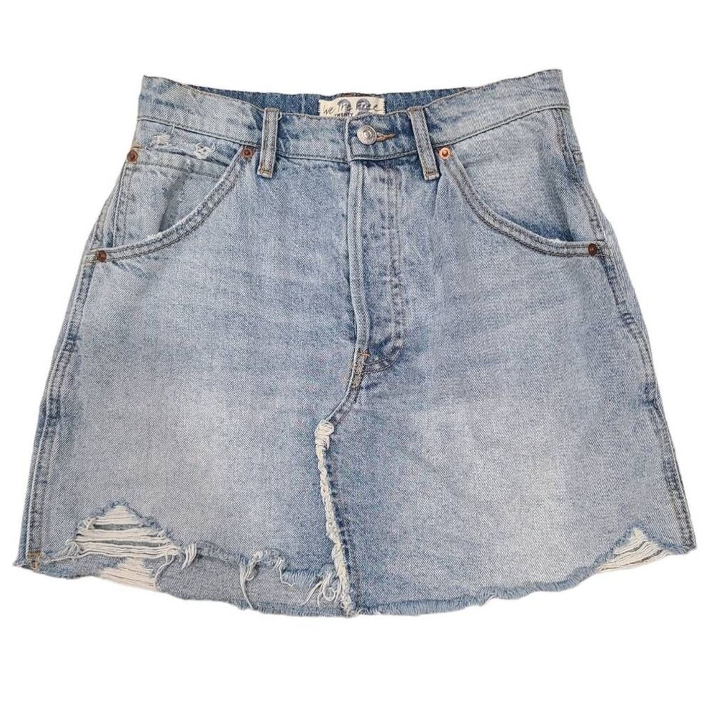SIZE 28 | We the Free Brea Cutoff Skirt
