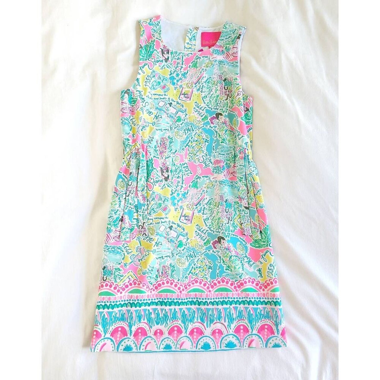 Lilly Pulitzer Marli Stretch Shift Dress Size 00
