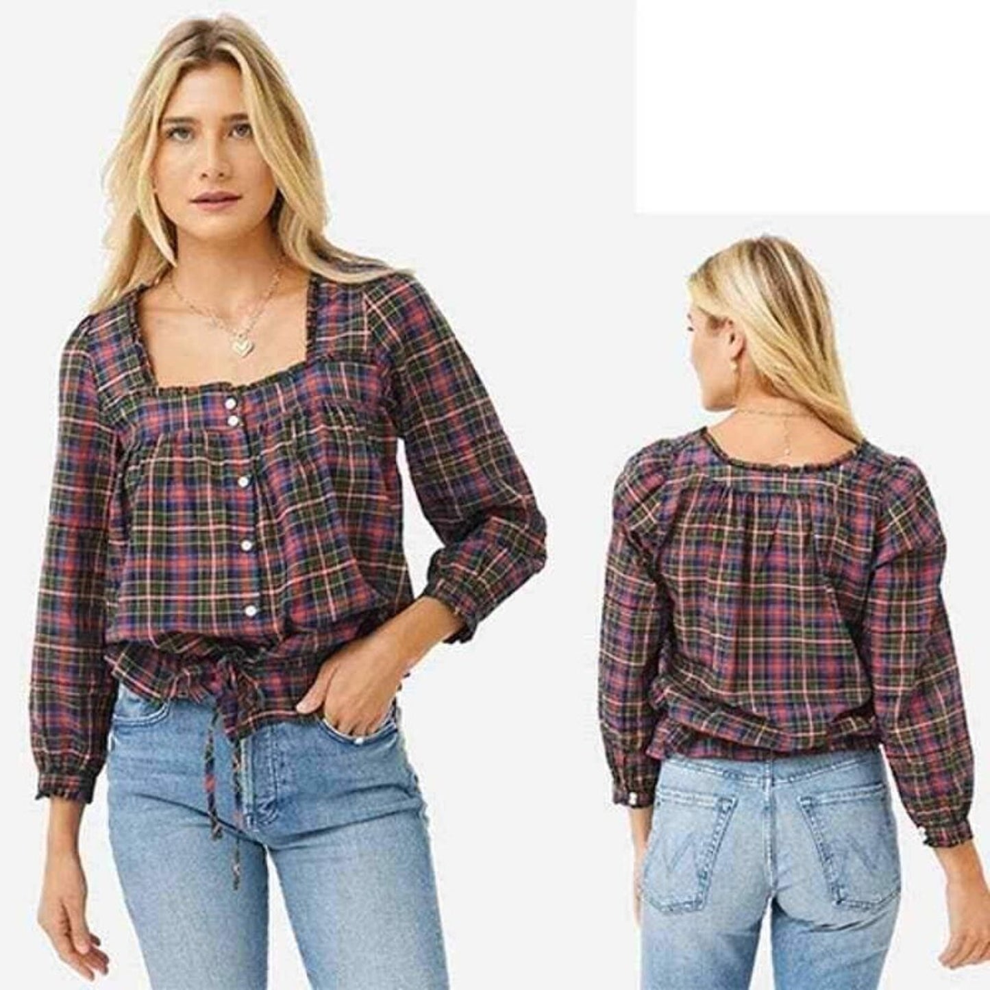 SIZE SMALL | Birds of Paradis Trovata Euince Blouse