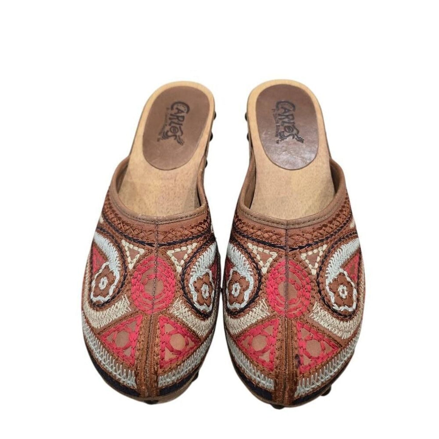Carlos Santana Tribe Clogs Size 6