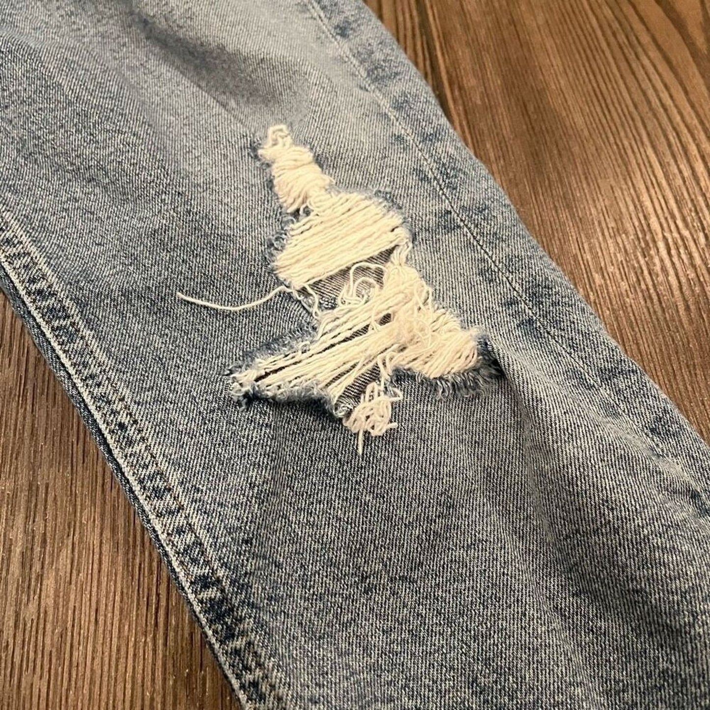 AGOLDE High Rise Riley Straight Crop Jeans Size 24