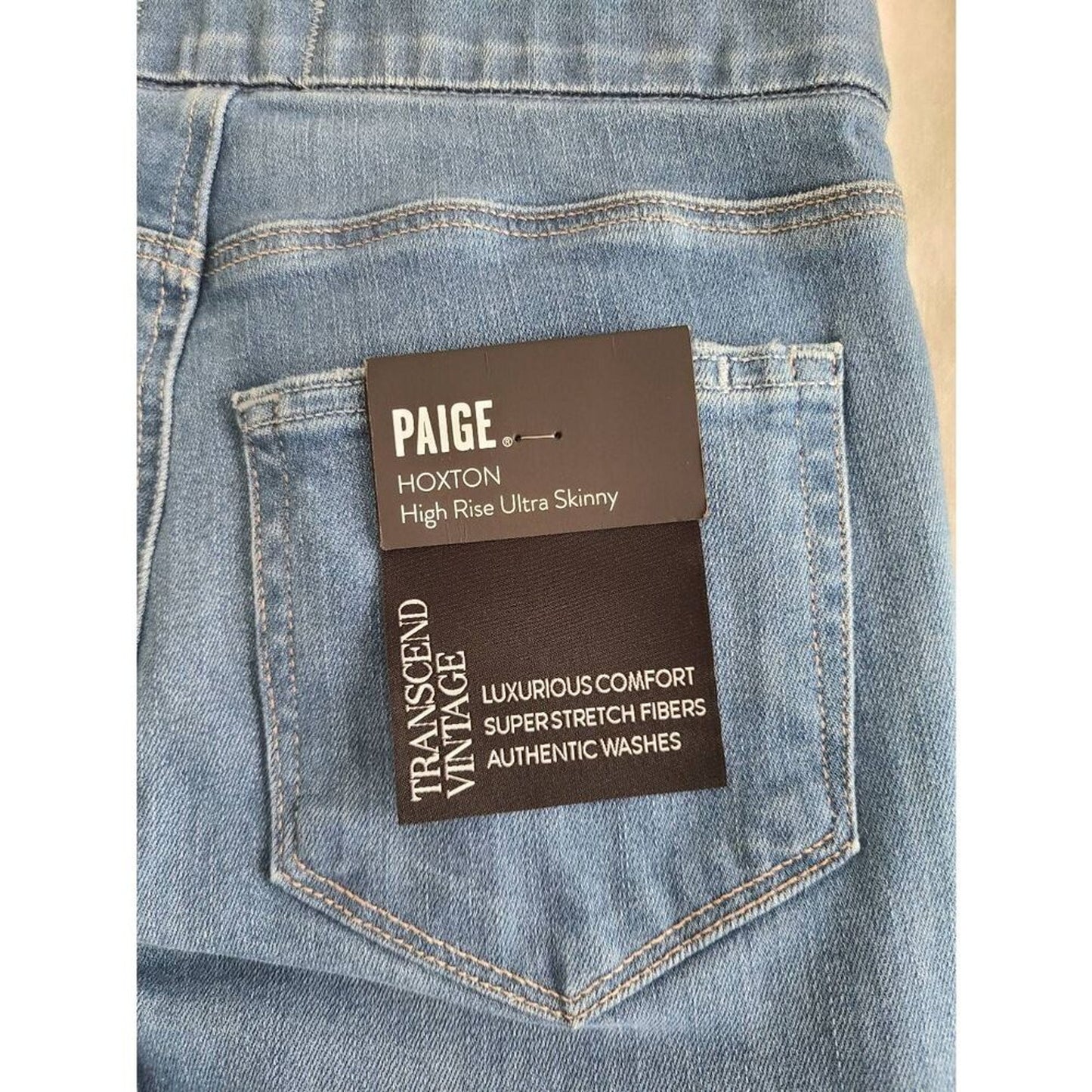 Size 23 | Paige Hoxton High Rise Ultra Skinny Jeans