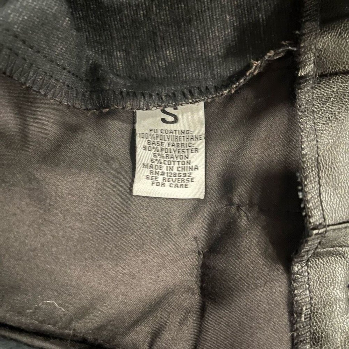 SIZE SMALL | Madden NYC faux Leather Shorts