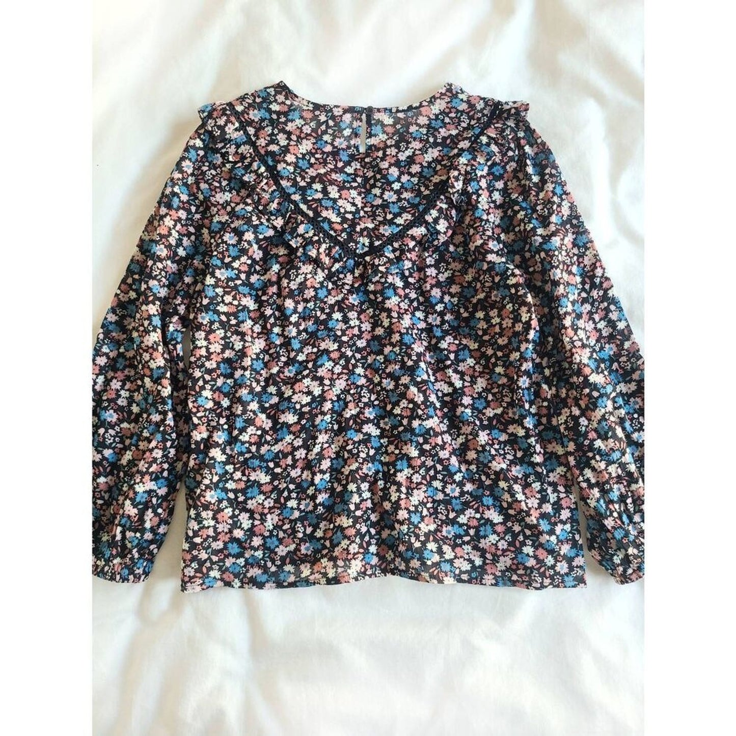 SIZE MEDIUM | Madewell Floral Top