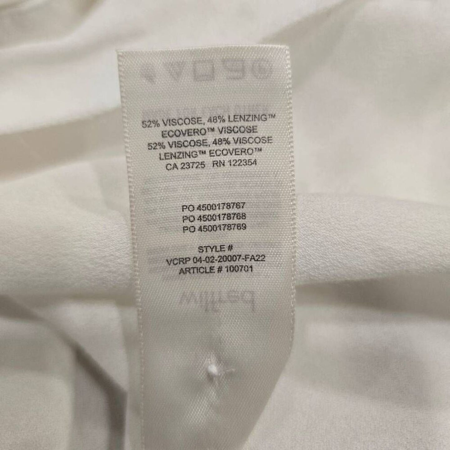 Aritzia Wilfred Tulum Top Size Small