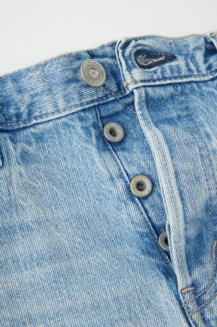 Moussy button fly raw hem jeans Size 26