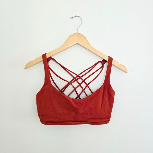 Orange Lululemon Lululemon Sports Bra, 12