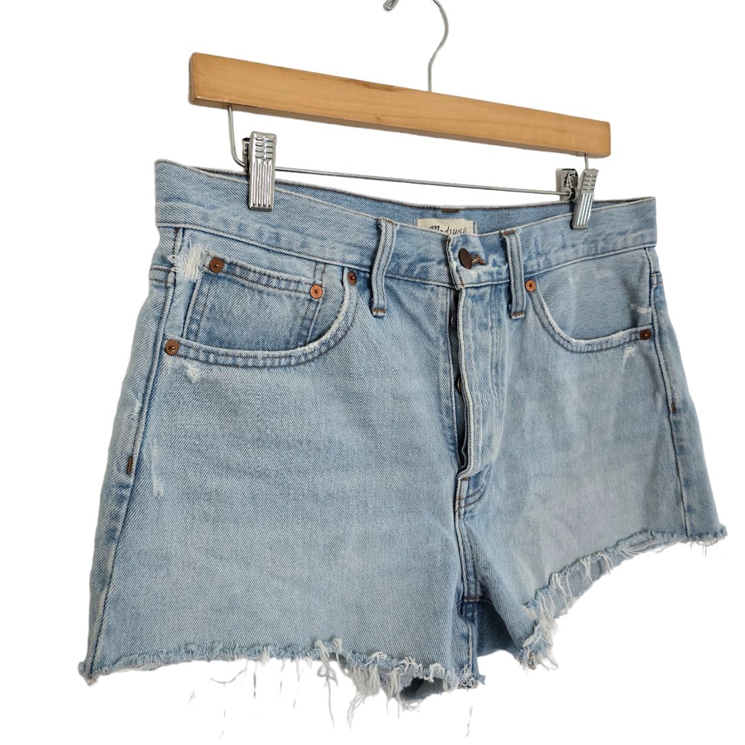 Madewell relaxed denim shorts, Size 28