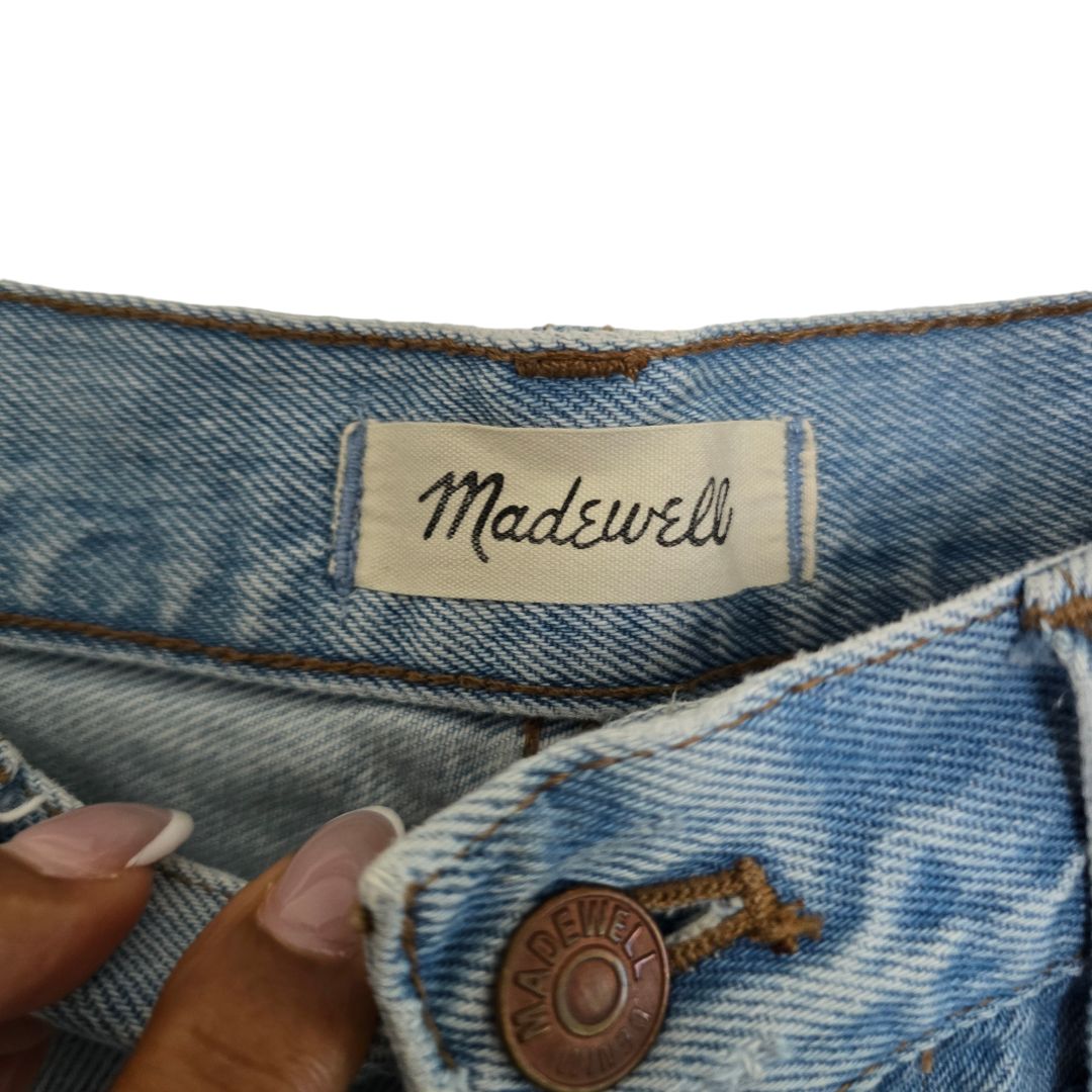 Madewell relaxed denim shorts, Size 28