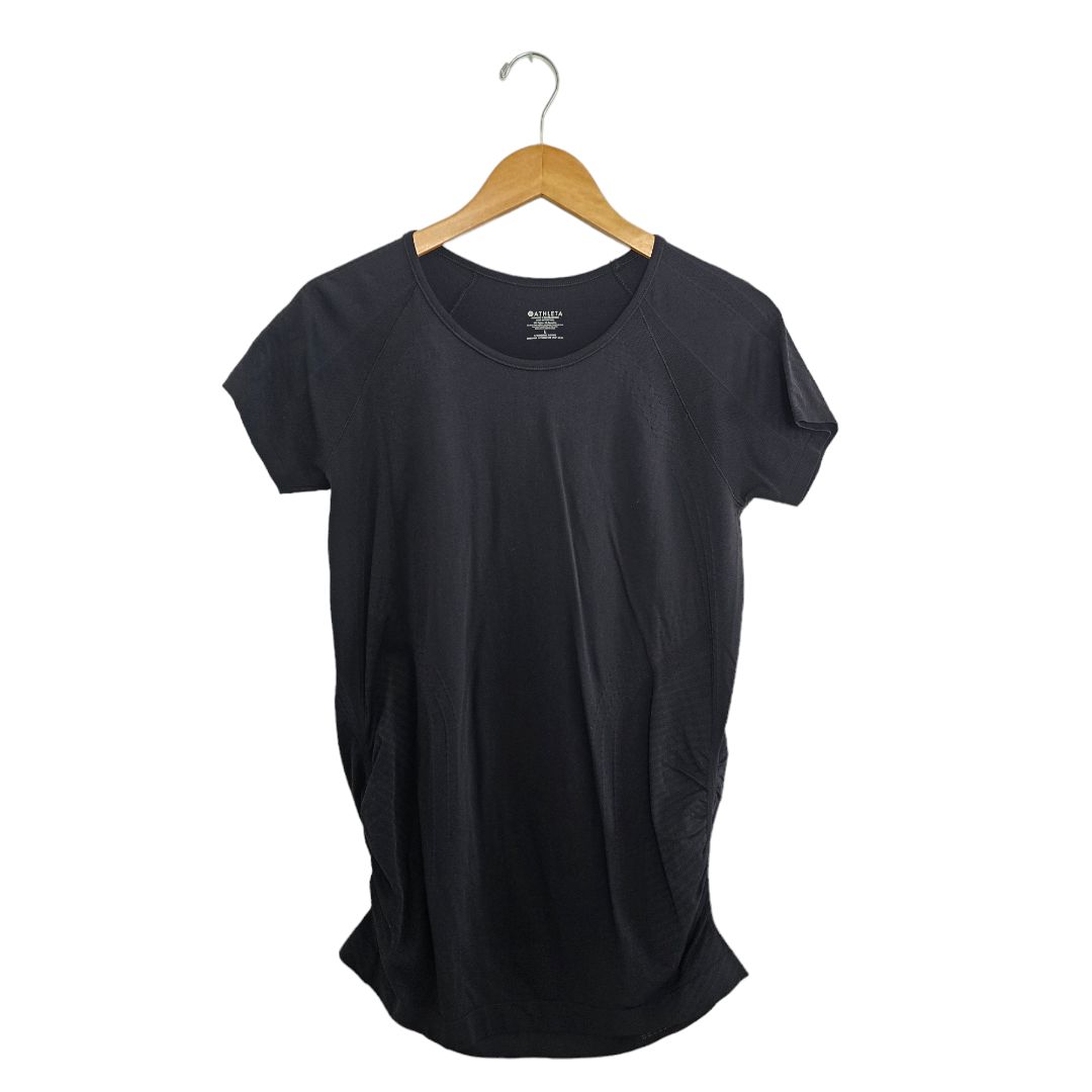 Athleta black tee, Size Large