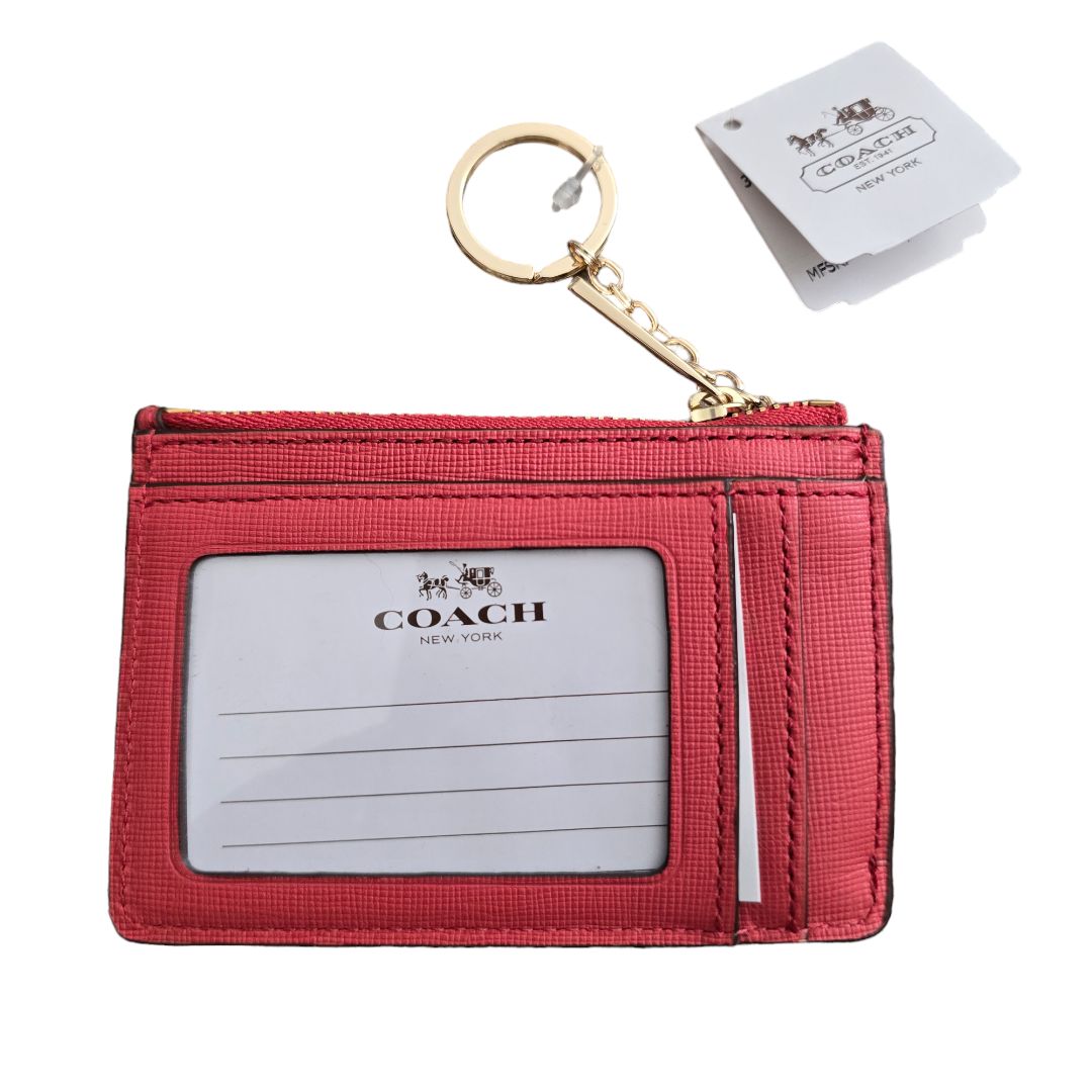 Coach keychain wallet NWT