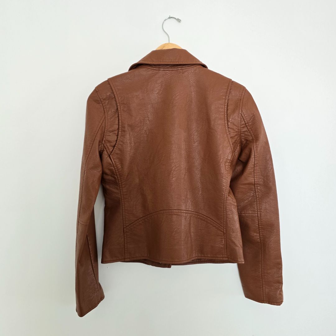 Brown Blank nyc NWT Blank NYC Faux leather jacket, Xs