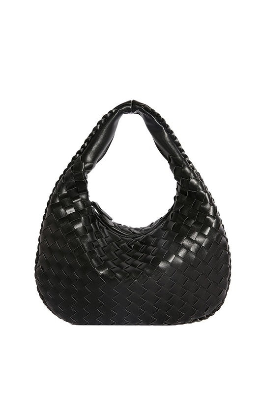 Paige Woven Handbag