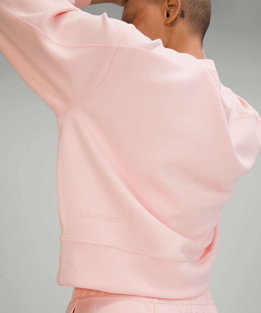 Lululemon pink softstreme pullover Size 10