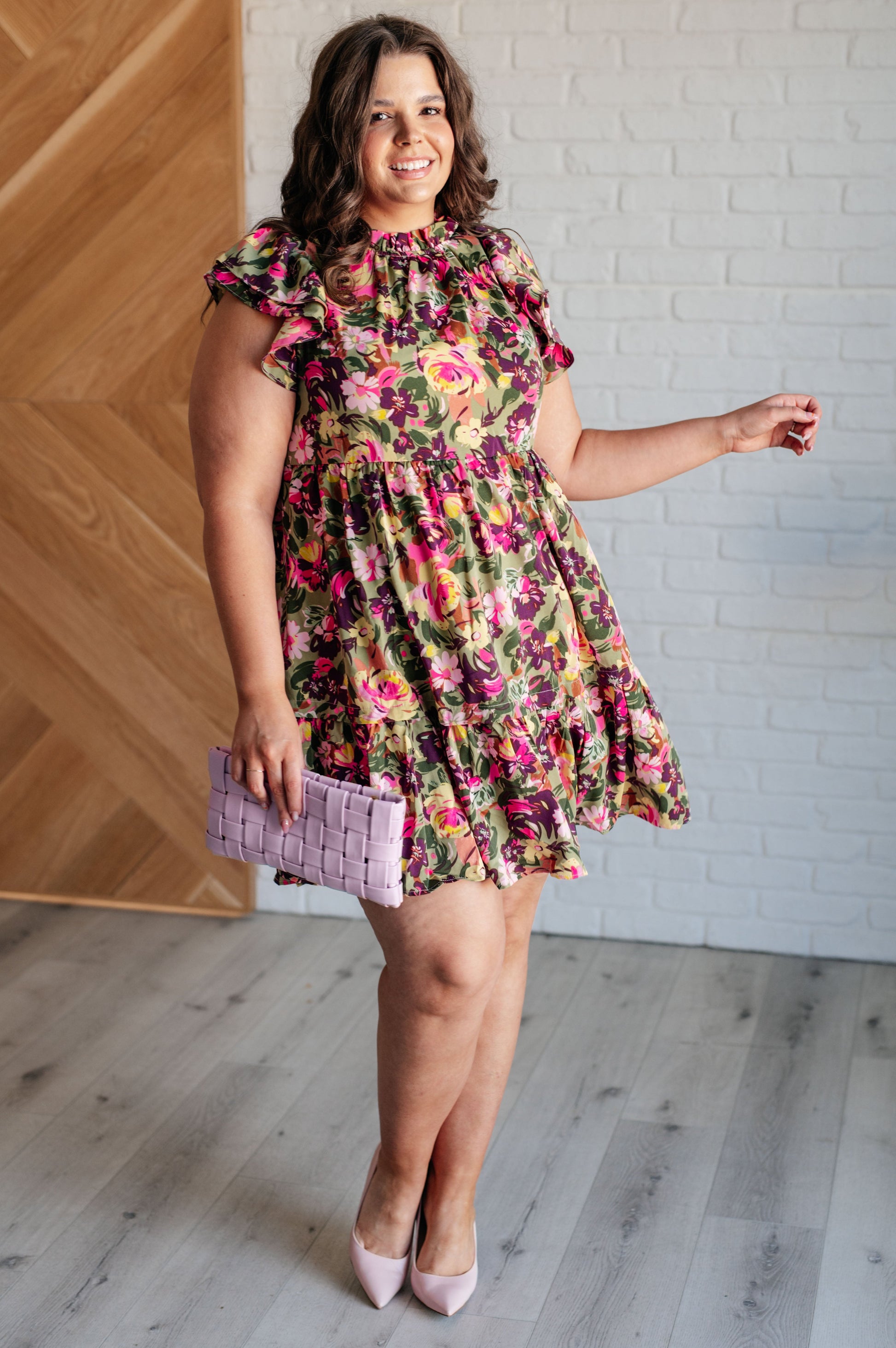 florals dress to impress Name it and Claim It Floral Dress