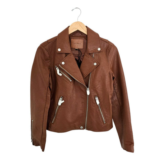 Brown Blank nyc NWT Blank NYC Faux leather jacket, Xs